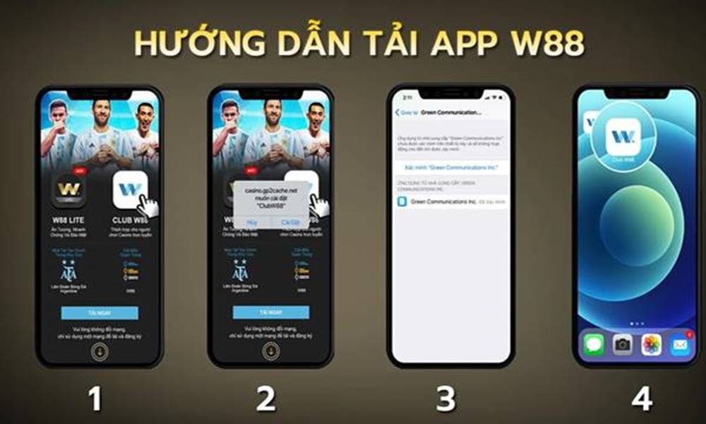 So sánh trải nghiệm khi tải App W88 và chơi trên web